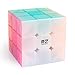 D-FantiX Qiyi Warrior W 3x3 Speed Cube 3x3x3 Stickerless Jelly Cube Puzzle