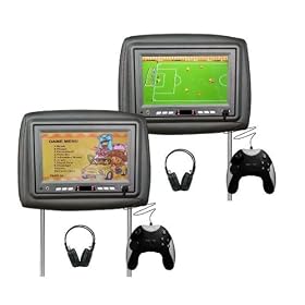 Package: Pair of Brand New Tview T788plh-black 7 Tft-lcd Car Headrest Monitors with... by 