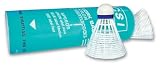 WHITE TOURNAMENT INTERNATIONAL NYLON SHUTTLECOCKS (One Dozen)