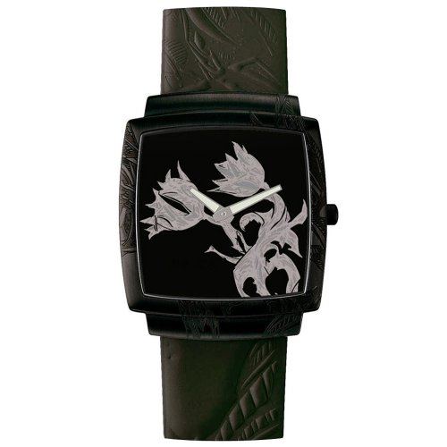 Invicta Yellow 5817 Adrenaline Low-Pro Artist Collection Monochromatic Tulips Watch