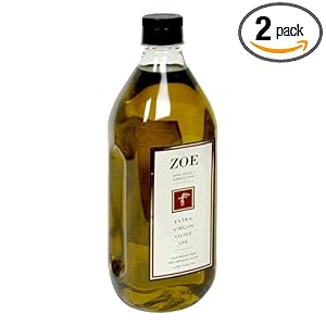 Zoe Diva Select 100% Arbequina Extra Virgin Olive Oil, 1-Liter Jug (Pack of 2) by 