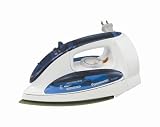 Panasonic NIC75TR Steam Iron with Curved Titanium Coated Soleplate, White