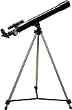 New Black 75 x 50mm Refractor Telescope