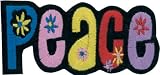 Tees & Novelties Patches For Everyone Iron-On Appliques-Bright Peace 1/Pkg