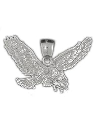 Clevereves 14K White Gold Pendant Eagle 12.2 - Gram(s)