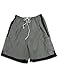 Jon Lauren Apparel - Mens Swim Suit, Charcoal, Black