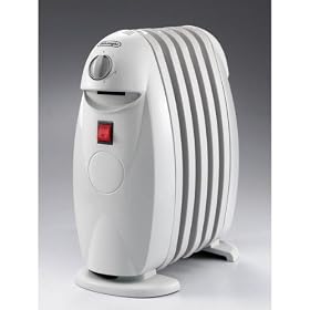 :DeLonghi, 500w Bambino Oil Filled Radiator White