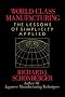 World Class Manufacturing: The Lessons of Simplicity Applied