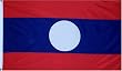 Laos National Country Flag - 3 foot by 5 foot Polyester (New)