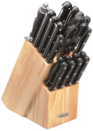 Farberware Traditions 21-Piece Knife Block Set