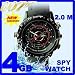 BestSoBuy 4GB 2M Pixels Waterproof Spy Camera Watch CCTV...