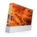 Total Combustion Design Nintendo Wii Body Protector Skin Decal Sticker