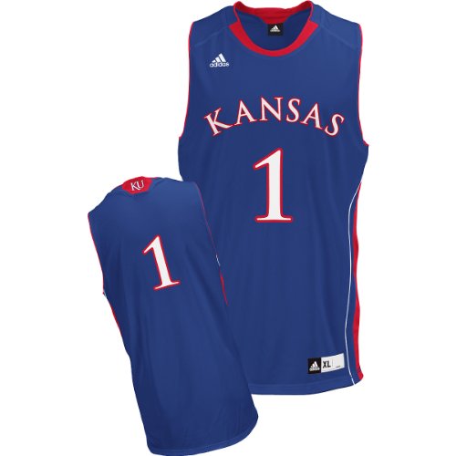 Adidas Kansas Jayhawks Men's Basketball Jerseys Large