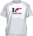 I Gun Compton Men's Tee Shirt in 12 colors Small thru 6XL