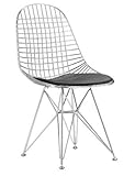 Zuo Modern Furniture Design Mesh Chair Black (Frame) (Set Of 2) Chrome 1880 ....