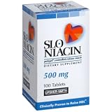 "Slo-Niacin Slo-Niacin Slo-Niacin Polygel Controlled-Release Niacin, 500 mg, 100 Tablets"