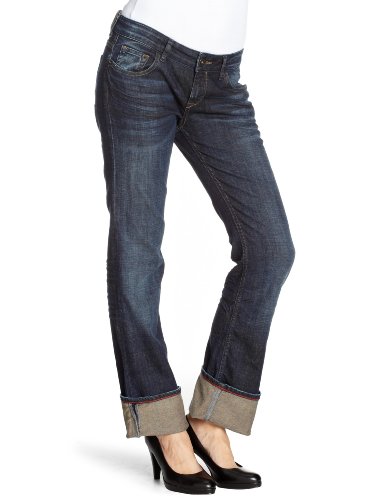Cross Jeans Damen Jeanshose/ Lang Regular Fit, P 467-008 / Julie, Gr. 27/34, Blau (medium  Preisvergleich