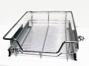 Munchen Panier de rangement coulissant pour placard de cuisine ou
