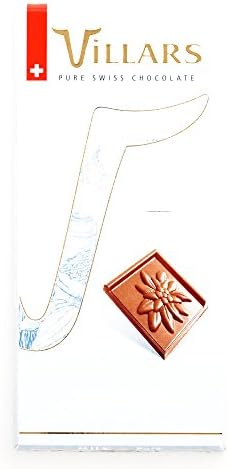 Villars Pure Fusion Milk and Dark Chocolate Bar (2 Items Per Order)