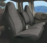 Fia Oe Custom Fit Tweed Fabric Seat CoversOE39-30 Front Bucket SeatsCharcoalToyotaTundra2003 to 2006