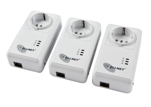 Allnet ALL168222 HomeplugAV Powerline Passthrough Adapter (200Mbps, 3er Pack) Preisvergleich