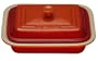 Le Creuset Lasagneform mit Deckel ofenrot