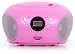 Tragbarer CD-Player USB MP3 Denver TCU-203C pink