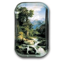 Solitude - Rectangle Glass Paperweight (2-1/2" x 4" x 1")