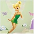 Magnificent Peel & Stick By RoomMates Disney Fairies - Tinkerbell Giant Wall Decal