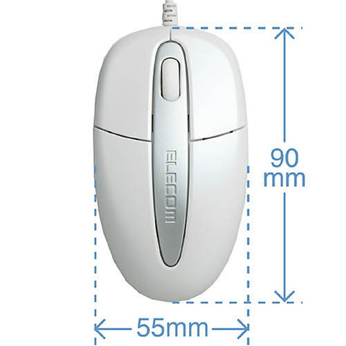 Cover image : ELECOM USB&PS/2接続ホイ-ル付光学式マウス ブラック M-M1UP2RBK