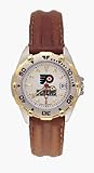 Philadelphia Flyers NHL All Star Watch with Leather Band - Women's from LogoArt