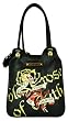 ED HARDY ORIGINAL TAMARA TOTE BAG RHINESTONE