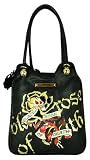 ED HARDY ORIGINAL TAMARA TOTE BAG RHINESTONE