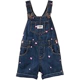 OSHKOSH(オシュコシュ) シフリハートデニムショートオール カラー ボトムスショートパンツ 6ヶ月【並行輸入】