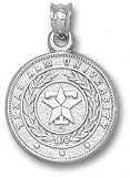 Texas A&M Aggies Solid Sterling Silver Polished Seal Pendant