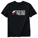 T-SHIRT BLACK " PAGO PAGO BRUSH " AMERICAN SAMOA