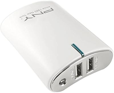 PNY AK6K 6000mAH Power Bank (White)