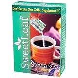 SweetLeaf SteviaPlus (Stevia Plus) Fiber Packets 100 pkts from Wisdom Natural Brands
