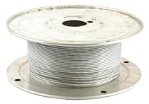 Forney 70450 Wire Rope, Vinyl Coated Aircraft Cable, 500-Feet-by-1/16-Inch thru 3/32-Inch
