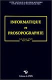 Informatique et prosopographie : Actes table ronde du CNRS, Paris, 25-26 oct. 1984