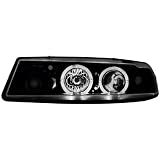 Zoom Produkt-Bild: Dectane SWO05B Scheinwerfer Opel Calibra 2 Standlichtringe black