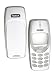 Nokia Faceplate artic silver for Nokia Phones