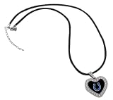 NFL Indianapolis Colts Reversible Crystal Heart Pendant with Silk Cord