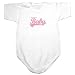 Baby Bodysuit White  Burmese Script  Burma Country