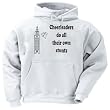 Cheerleaders do all their own stunts Adult Hooded Sweatshirt (Hoodie / Hoody) Various Colors