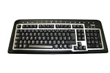 French keyboard - iOne Scorpius P21 Multimedia French keyboard PS2 Wired with USB Adaptor