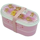 スージーズー《オールスター》お箸付き2段ランチボックス【ピンク】☆キャラクター弁当箱通販☆