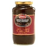Crosse & Blackwell Mincemeat, Rum & Brandy: Two 29 oz jars