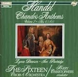 Music : Chandos Anthems No. 2 - Handel