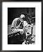 Peasant Smoking Opium Using Hookah Pipe Framed Art Poster Print, 18x22